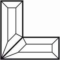 Bevel hoek 8525002 (set 2 stuks)